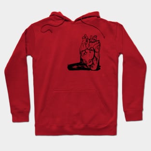 bleeding heart 2 Hoodie